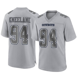 Game Marshawn Kneeland Youth Dallas Cowboys Atmosphere Fashion Jersey - Gray