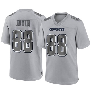 Game Michael Irvin Men's Dallas Cowboys Atmosphere Fashion Jersey - Gray