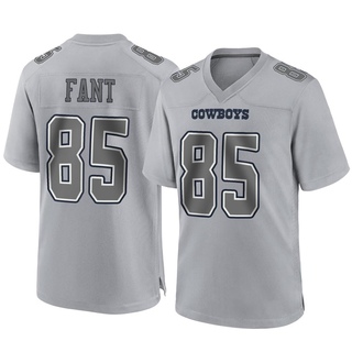 Game Princeton Fant Men's Dallas Cowboys Atmosphere Fashion Jersey - Gray