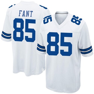 Game Princeton Fant Youth Dallas Cowboys Jersey - White