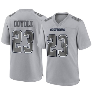 Game Rico Dowdle Men's Dallas Cowboys Atmosphere Fashion Jersey - Gray