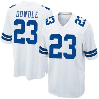 Game Rico Dowdle Men's Dallas Cowboys Jersey - White