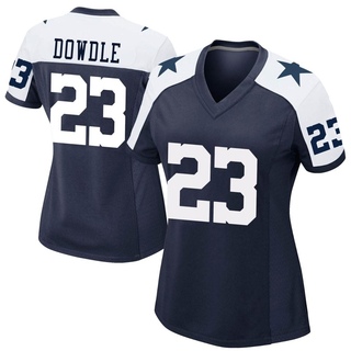 Game Rico Dowdle Women's Dallas Cowboys Alternate Jersey - Navy