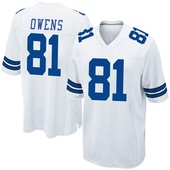 Game Terrell Owens Men's Dallas Cowboys Jersey - White