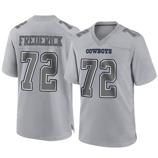 Game Travis Frederick Men's Dallas Cowboys Atmosphere Fashion Jersey - Gray