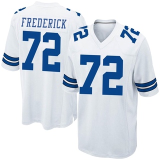 Game Travis Frederick Men's Dallas Cowboys Jersey - White