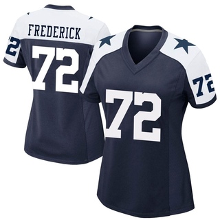 Game Travis Frederick Women's Dallas Cowboys Alternate Jersey - Navy