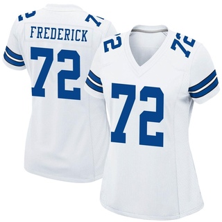 Game Travis Frederick Women's Dallas Cowboys Jersey - White