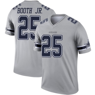 Legend Andrew Booth Jr. Men's Dallas Cowboys Inverted Jersey - Gray