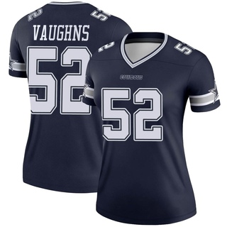 Legend Byron Vaughns Women's Dallas Cowboys Jersey - Navy