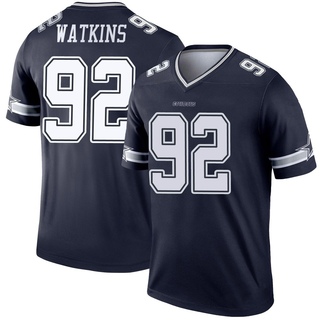 Legend Carlos Watkins Men's Dallas Cowboys Jersey - Navy