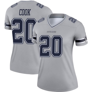 Legend Dalvin Cook Women's Dallas Cowboys Inverted Jersey - Gray