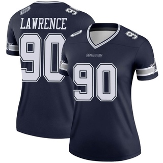 Legend Demarcus Lawrence Women's Dallas Cowboys DeMarcus Lawrence Jersey - Navy