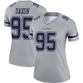 Legend Denzel Daxon Women's Dallas Cowboys Inverted Jersey - Gray