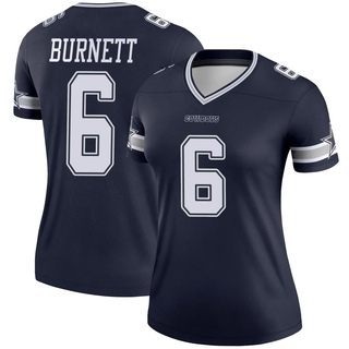 Legend Deontay Burnett Women's Dallas Cowboys Jersey - Navy