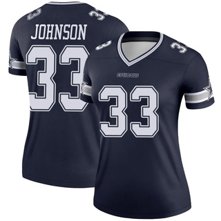 Legend Emany Johnson Women's Dallas Cowboys Jersey - Navy