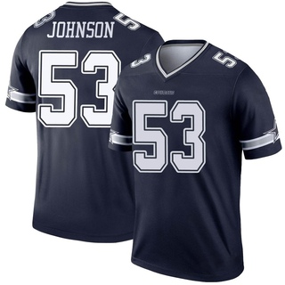 Legend Jason Johnson Men's Dallas Cowboys Jersey - Navy