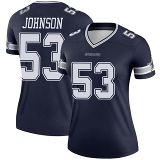 Legend Jason Johnson Women's Dallas Cowboys Jersey - Navy