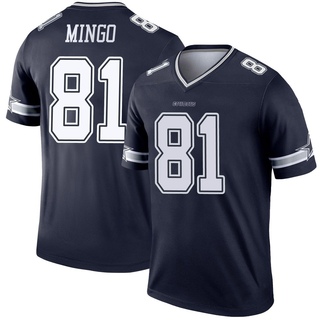 Legend Jonathan Mingo Men's Dallas Cowboys Jersey - Navy