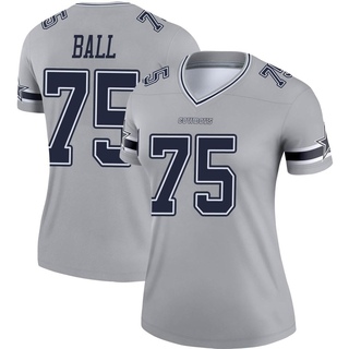 Legend Josh Ball Women's Dallas Cowboys Inverted Jersey - Gray