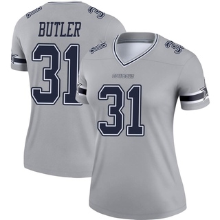 Legend Josh Butler Women's Dallas Cowboys Inverted Jersey - Gray