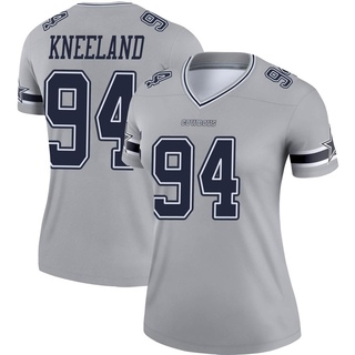 Legend Marshawn Kneeland Women's Dallas Cowboys Inverted Jersey - Gray