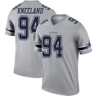 Legend Marshawn Kneeland Youth Dallas Cowboys Inverted Jersey - Gray