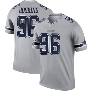 Legend Phil Hoskins Men's Dallas Cowboys Inverted Jersey - Gray