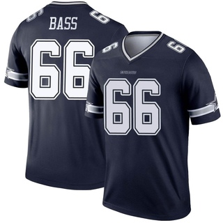 Legend T.J. Bass Men's Dallas Cowboys Jersey - Navy