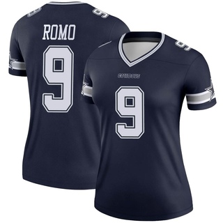 Legend Tony Romo Women's Dallas Cowboys Jersey - Navy