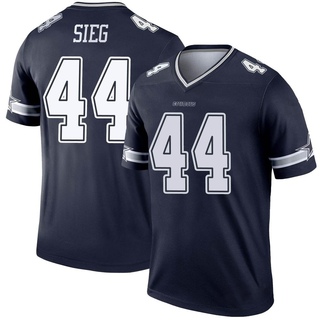 Legend Trent Sieg Youth Dallas Cowboys Jersey - Navy