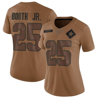 Limited Andrew Booth Jr. Women's Dallas Cowboys 2023 Salute To Service Jersey - Brown