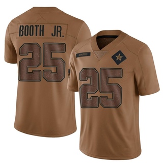 Limited Andrew Booth Jr. Youth Dallas Cowboys 2023 Salute To Service Jersey - Brown