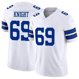 Limited Brandon Knight Men's Dallas Cowboys Vapor F.U.S.E. Jersey - White