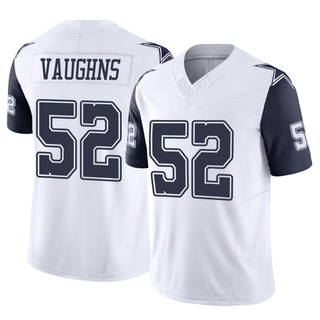 Limited Byron Vaughns Men's Dallas Cowboys 2nd Alternate Vapor F.U.S.E. Jersey - White