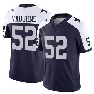 Limited Byron Vaughns Men's Dallas Cowboys Alternate Vapor F.U.S.E. Jersey - Navy