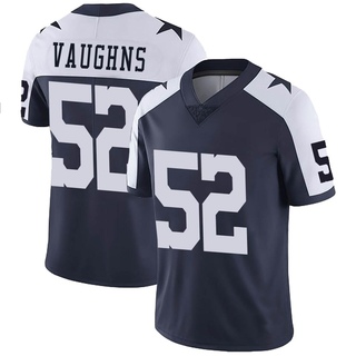 Limited Byron Vaughns Men's Dallas Cowboys Alternate Vapor Untouchable Jersey - Navy