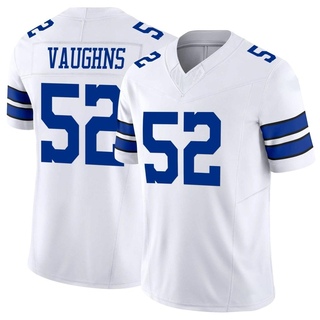 Limited Byron Vaughns Men's Dallas Cowboys Vapor F.U.S.E. Jersey - White