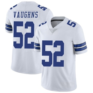 Limited Byron Vaughns Men's Dallas Cowboys Vapor Untouchable Jersey - White