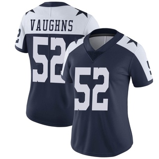 Limited Byron Vaughns Women's Dallas Cowboys Alternate Vapor Untouchable Jersey - Navy