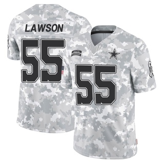 Limited Carl Lawson Men's Dallas Cowboys 2024 Salute to Service Jersey - Arctic Camo