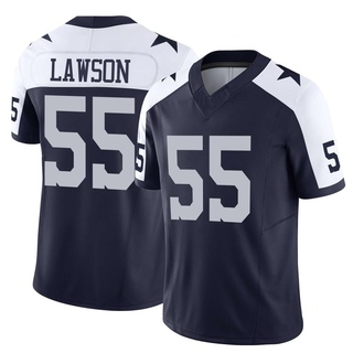 Limited Carl Lawson Men's Dallas Cowboys Alternate Vapor F.U.S.E. Jersey - Navy