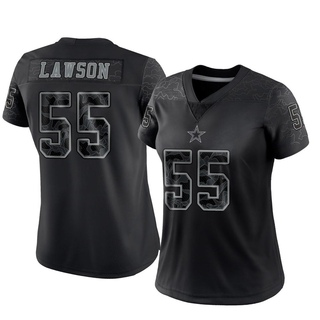 Limited Carl Lawson Women's Dallas Cowboys Reflective Jersey - Black