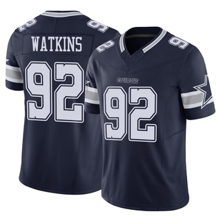 Limited Carlos Watkins Youth Dallas Cowboys Vapor F.U.S.E. Jersey - Navy