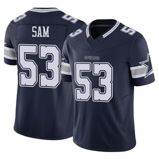 Limited Christian Sam Men's Dallas Cowboys Vapor F.U.S.E. Jersey - Navy