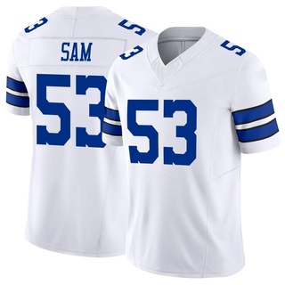 Limited Christian Sam Men's Dallas Cowboys Vapor F.U.S.E. Jersey - White