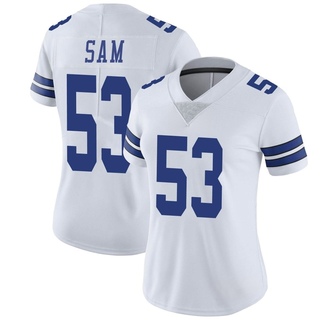 Limited Christian Sam Women's Dallas Cowboys Vapor Untouchable Jersey - White