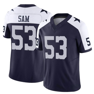 Limited Christian Sam Youth Dallas Cowboys Alternate Vapor F.U.S.E. Jersey - Navy