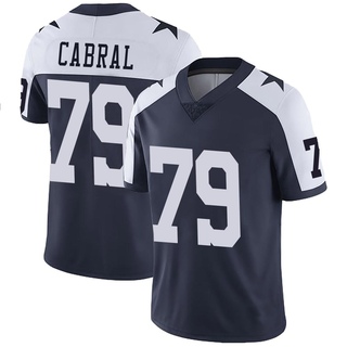 Limited Cohl Cabral Men's Dallas Cowboys Alternate Vapor Untouchable Jersey - Navy