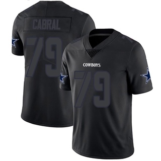 Limited Cohl Cabral Men's Dallas Cowboys Jersey - Black Impact